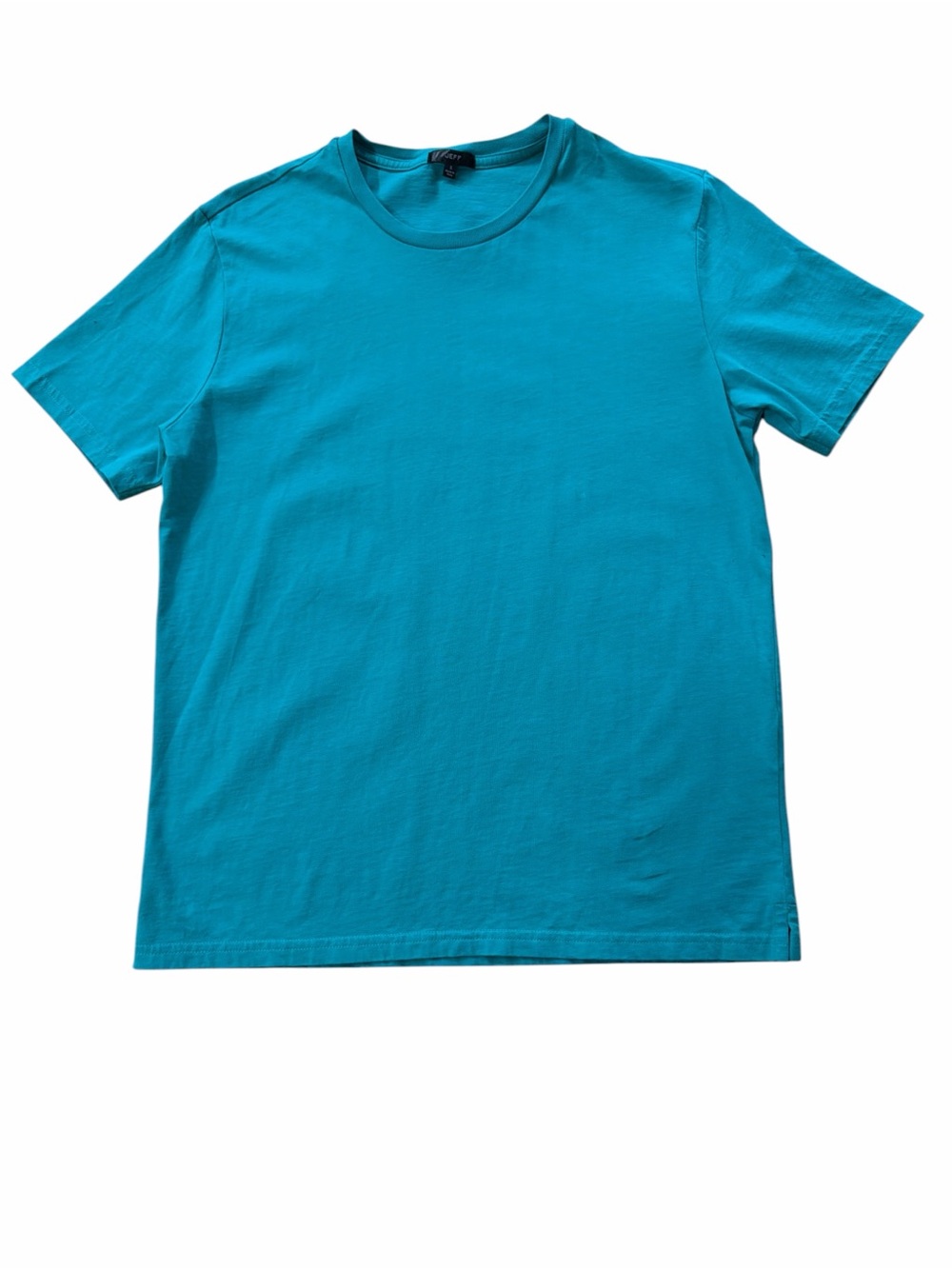 Jeff Teal Blue Classic Crewneck Short Sleeve T-Shirt